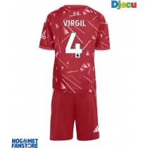 Liverpool Virgil van Dijk #4 Domaci Dres za djecu 2026-27 Kratak Rukav (+ Kratke hlače)